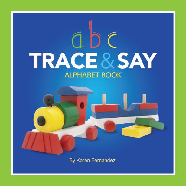 ABC Trace and Say Alphabet Book cover